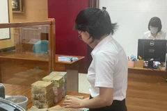 Nhiều ngân hàng dè dặt với mục tiêu lợi nhuận năm 2023. (Ảnh: Vietnam+)