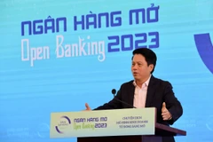 Phó Thống đốc Ngân hàng Nhà nước Phạm Tiến Dũng phát biểu tại hội thảo. (Ảnh: PV/Vietnam+)