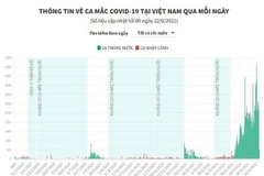 [Infographics] Thông tin về ca mắc COVID-19 tại Việt Nam qua mỗi ngày