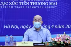 Ông Vũ Bá Phú, Cục trưởng Cục Xúc tiến thương mại thuộc Bộ Công Thương. (Ảnh: Uyên Hương/Bnews/Vietnam+)