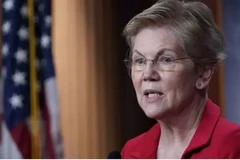 Thượng nghị sỹ Mỹ Elizabeth Warren. (Nguồn: AP)