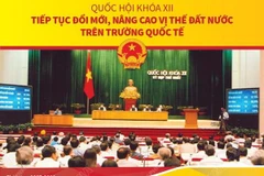 Quốc hội XII: Tiếp tục đổi mới, nâng cao vị thế trên trường quốc tế