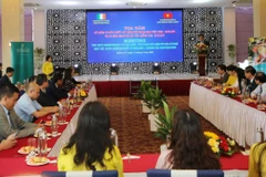 Quang cảnh buổi tọa đàm. (Ảnh: Thanh Thủy/TTXVN)