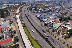Một góc Thành phố Hồ Chí Minh. (Ảnh minh họa: Hoàng Hải/TTXVN)