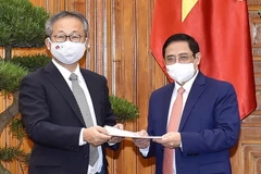 Thủ tướng Phạm Minh Chính tiếp Đại sứ Nhật Bản Yamada Takio
