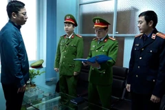 Phó Giám đốc Ban quản lý dự án môi trường và biến đổi khí hậu thành phố Đồng Hới Trương Tấn Lâm bị khởi tố. (Ảnh: TTXVN phát)