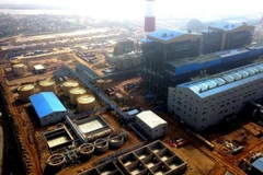 Dự án Nhà máy Nhiệt điện Thái Bình 2 phấn đấu hoàn thành trong năm 2022. (Ảnh: Huy Hùng/TTXVN)