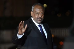 Tổng thống Djibouti Ismail Omar Guelleh tham dự một sự kiện ở Paris, Pháp, ngày 10/11/2018. (Ảnh: AFP/TTXVN)