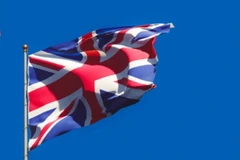 Cờ Vương quốc Anh. (Ảnh: Euractiv/TTXVN)