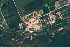  Hình ảnh từ vệ tinh GeoEye cho thấy tổ hợp hạt nhân Yongbyon ở Triều Tiên, ngày 22/8/2012. (Ảnh: AFP/TTXVN)