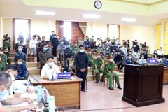 Toàn cảnh phiên tòa. (Ảnh: Cao Nguyên/TTXVN)