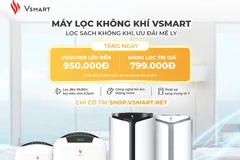 Sản phẩm Máy Lọc Không Khí Vsmart lần đầu ra mắt thị trường. (Nguồn: Vingroup) 
