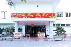 Khu cách ly tập trung tại Hải Phòng. (Ảnh: Minh Thu/TTXVN)