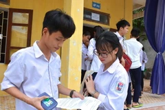 Kỳ thi tốt nghiệp trung học phổ thông sẽ diễn ra từ ngày 6 đến ngày 8/7 tới. (Ảnh minh họa: Mai Công Luật/TTXVN)