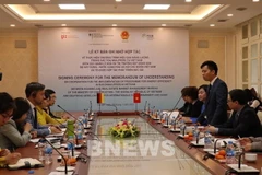 Theo ông Hà Quang Hưng, Phó Cục trưởng Cục quản lý nhà và thị trường bất động sản, Chương trình nhà ở xanh giúp các nhà chung cư tiết kiệm được khoảng 6,3 tỷ kWh điện. (Ảnh: Thu Hằng/BNEWS/TTXVN)