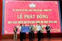 PV GAS đồng hành, ủng hộ các địa phương phòng chống dịch bệnh. (Nguồn: pvgas)