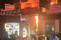Hiện trường vụ hỏa hoạn. (Nguồn: kinhtedothi.vn)
