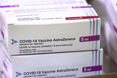 Vắcxin ngừa COVID-19 của AstraZeneca. (Nguồn: AP)