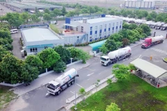 Hình ảnh xe bồn vào nhận hàng tại Trạm nạp LPG Thị Vải. (Nguồn: petrovietnam.petrotimes.vn)