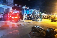 Hiện trường vụ tai nạn. (Nguồn: baoquangnam.vn)