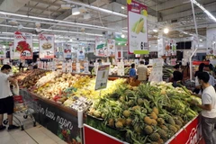 [Photo] Các siêu thị lớn ở Hà Nội ưu tiên tiêu thụ nông sản trong nước