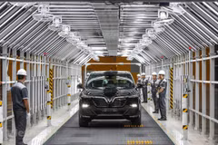 Xe lắp ráp trong nước. (Ảnh minh hoạ: PV/Vietnam+)