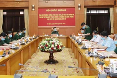 Quang cảnh buổi làm việc. (Ảnh: Hồng Pha/TTXVN phát)