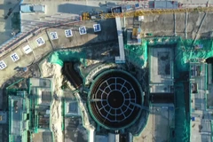 Lò phản ứng SMR Linglong One công suất 125MW được xây dựng ở Hải Nam Trung Quốc. (Nguồn: CNNC)