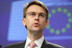 Phát ngôn viên Ủy ban châu Âu Peter Stano. (Ảnh: IRNA/TTXVN)