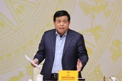 Bộ trưởng Bộ Kế hoạch và Đầu tư Nguyễn Chí Dũng. (Ảnh: Thống Nhất/TTXVN)