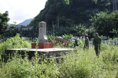 [Photo] Đồn biên Phòng Sì Lở Lầu kiểm soát chặt chẽ đường mòn, lối mở 