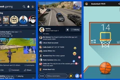 Giao diện ứng dụng Facebook Gaming. (Nguồn: Facebook)