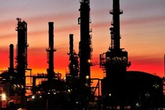 Một cơ sở lọc dầu ở Australia. (Nguồn: BLOOMBERG/TTXVN)