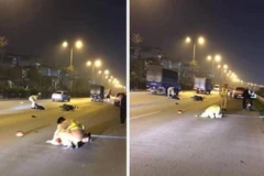 Hiện trường vụ việc.