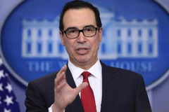 Bộ trưởng Tài chính Mỹ Steven Mnuchin. (Nguồn: AP)