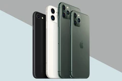 Bộ sản phẩm iPhone đương nghiệm của Apple. (Nguồn: CNN)