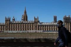 Cảnh vắng lặng tại London, Anh khi lệnh giãn cách xã hội được áp đặt nhằm ngăn dịch COVID-19 lây lan, ngày 15/4/2020. (Nguồn: THX/TTXVN)