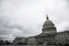 Tòa nhà Quốc hội Mỹ tại Washington D.C. ngày 25/3/2020. (Nguồn: THX/TTXVN)