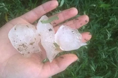 Lạng Sơn xuất hiện mưa đá do ảnh hưởng của không khí lạnh