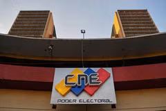 Toàn cảnh trụ sở Hội đồng bầu cử quốc gia Venezuela CNE tại Caracas, ngày 8/3/2020. (Nguồn: AFP/TTXVN)