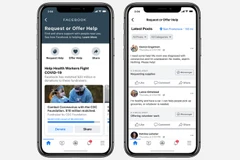 Facebook phát hành tính năng "trợ giúp cộng đồng" phòng chống COVID-19