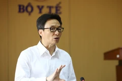 Phó Thủ tướng Vũ Đức Đam, Trưởng Ban chỉ đạo phát biểu. (Ảnh: Minh Quyết/TTXVN)