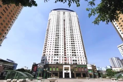 Một tòa chung cư ở Hà Nội. (Ảnh: Thành Đạt/TTXVN)