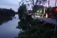 Hiện trường vụ tai nạn. (Nguồn: nongnghiep.vn)