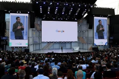 Quang cảnh hội nghị Google I/O năm 2018. (Nguồn: AFP)
