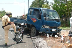 Đồng Nai: Xe tải gây tai nạn liên hoàn trên quốc lộ 20