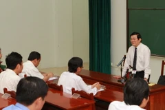 Chủ tịch nước đối thoại học viên lớp dự nguồn cán bộ cao cấp