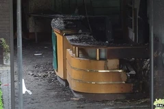 Hiện trường vụ đánh bom. (Nguồn: BBC)