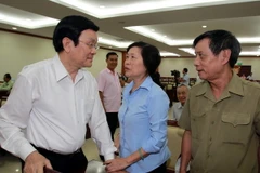 Chủ tịch nước: Mỗi người dân phải thật bình tĩnh, sáng suốt