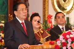 Lào tổ chức tiếp khách nhân dịp quốc khánh lần thứ 39